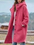 Cappotto lungo con cappuccio