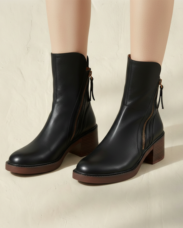 Bottes en cuir