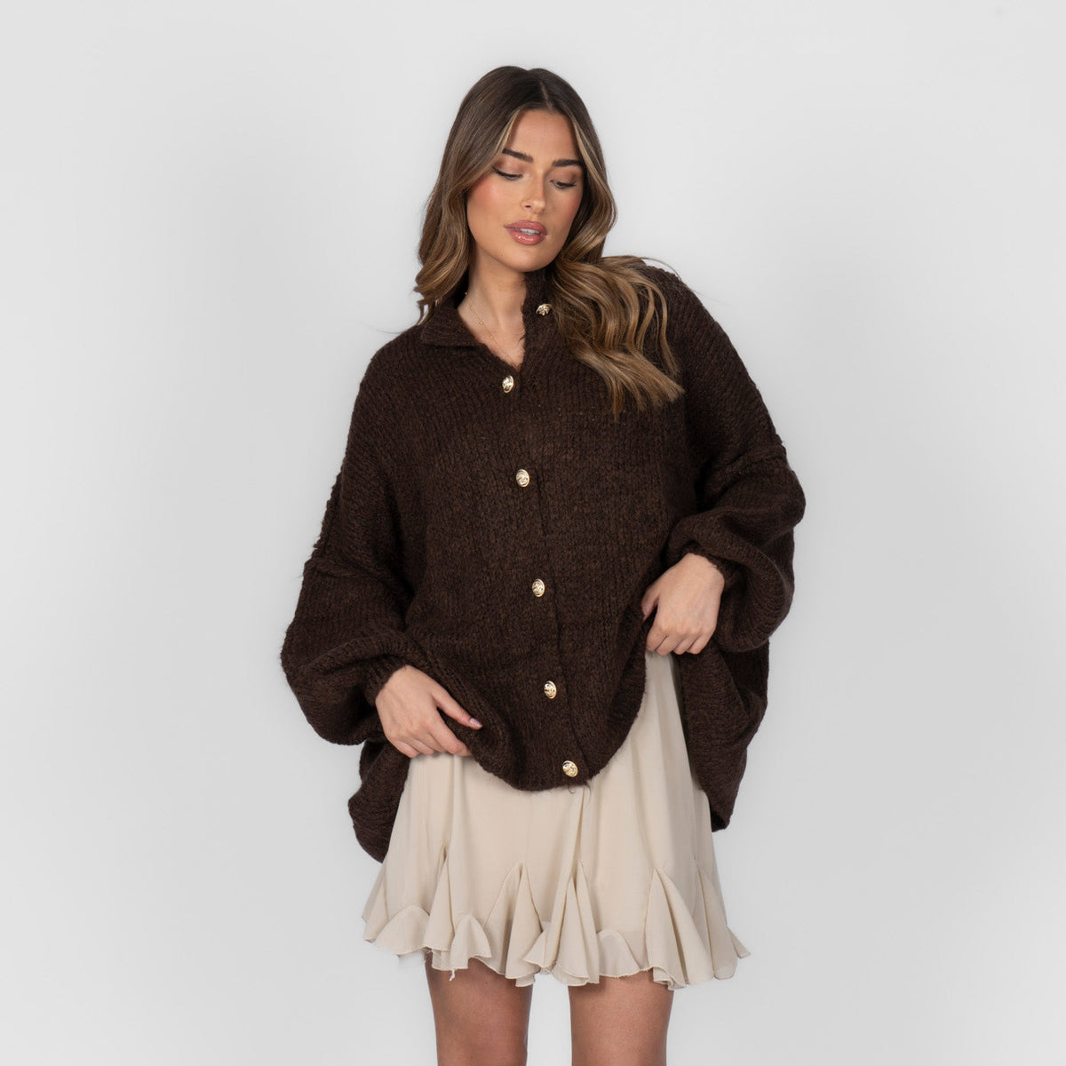 Cardigan oversize