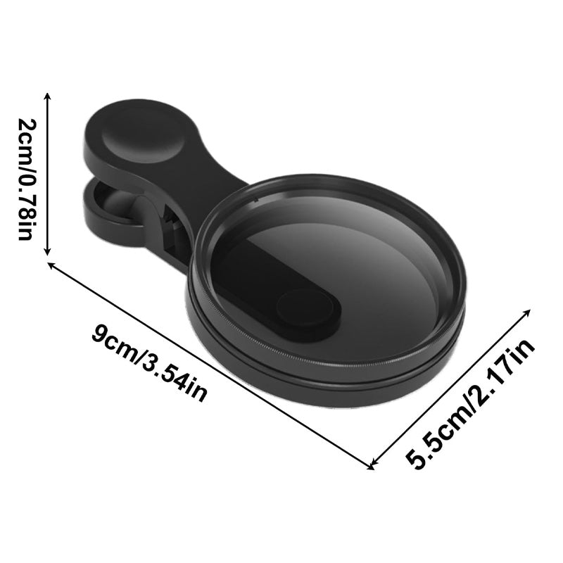 Filtro HD ultra-sottile antiriflesso per la fotografia mobile