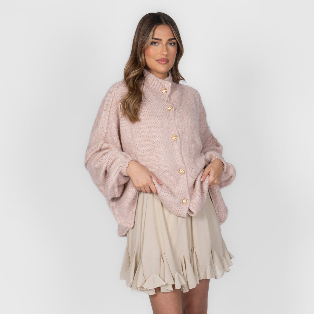 Cárdigan oversize "CozyGlam"