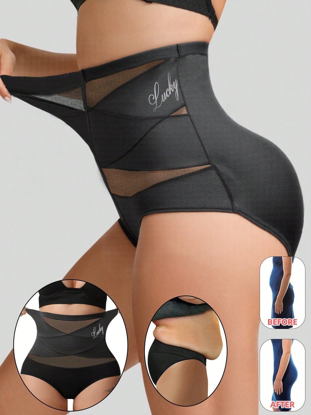 Mutandoni modellanti a vita alta senza cuciture – Pancia piatta ed effetto push-up