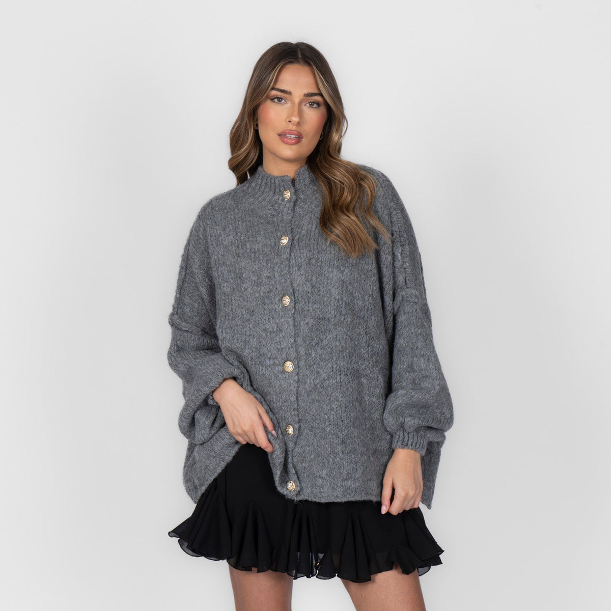 Cárdigan oversize "CozyGlam"