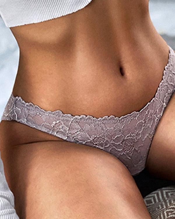 Culotte traforata in pizzo ornata di strass