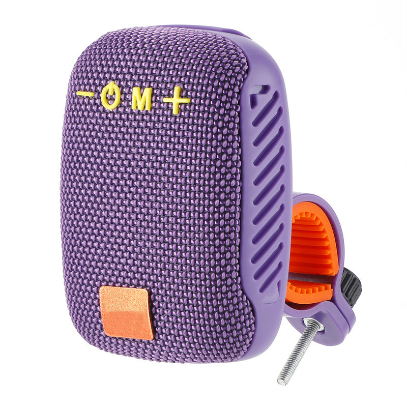 Haut-parleur Bluetooth étanche pour vélo – IPX5, stéréo TWS et support de carte TF