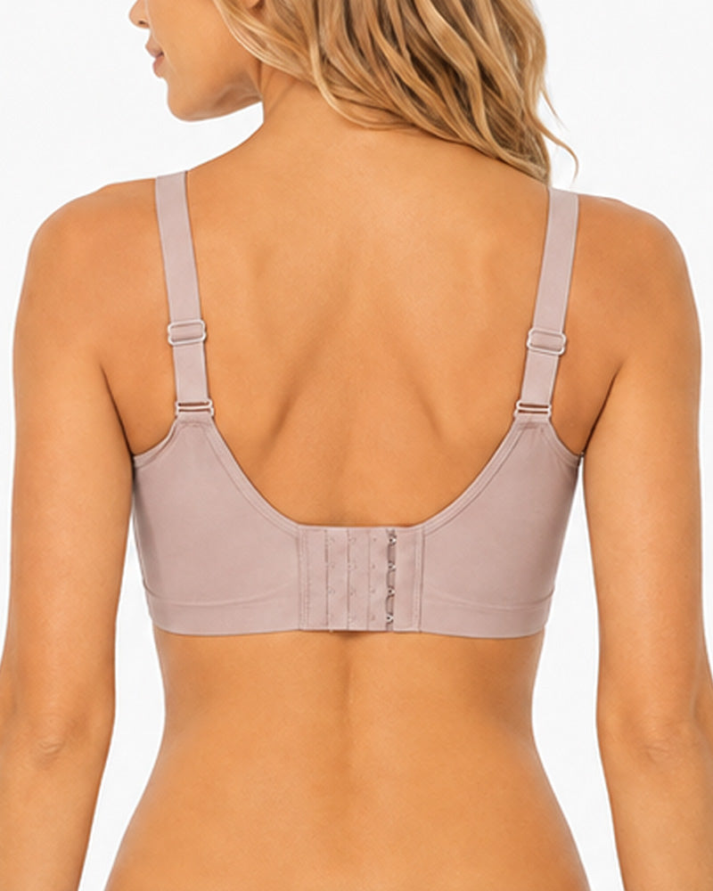 Reggiseno push-up ultra-sottile, comodo e senza cuciture, con scollo a V profonda