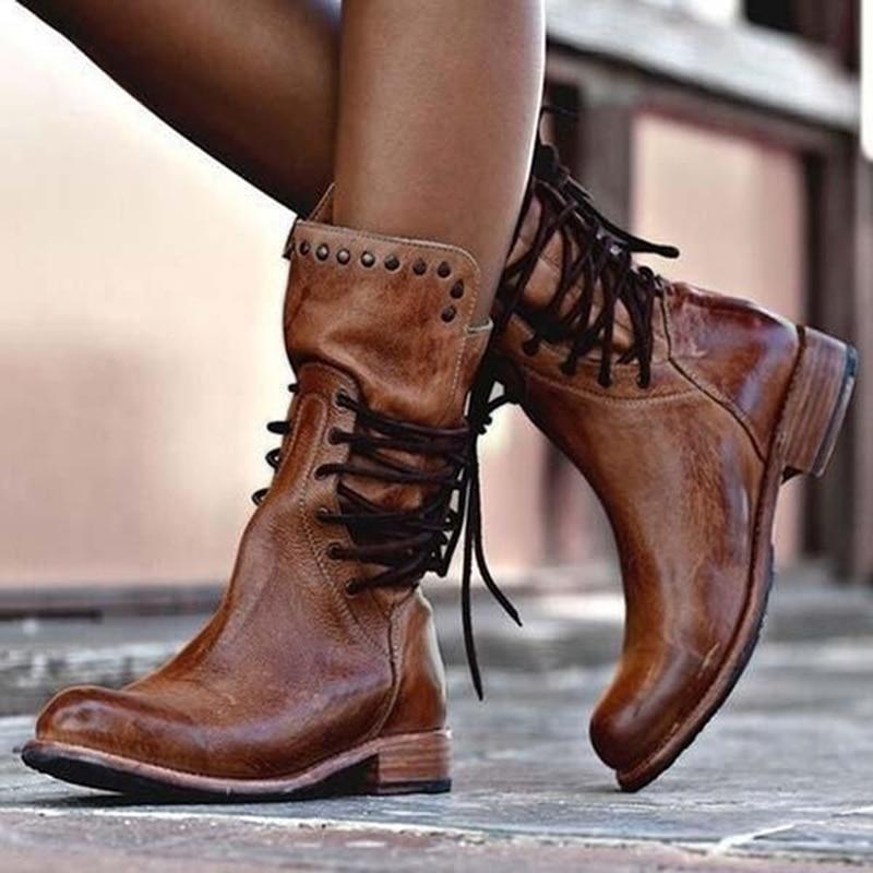 Bottes à talons design