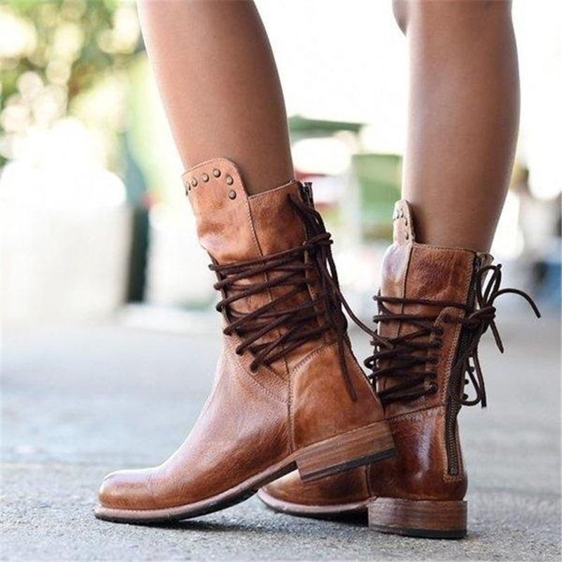 Bottes à talons design