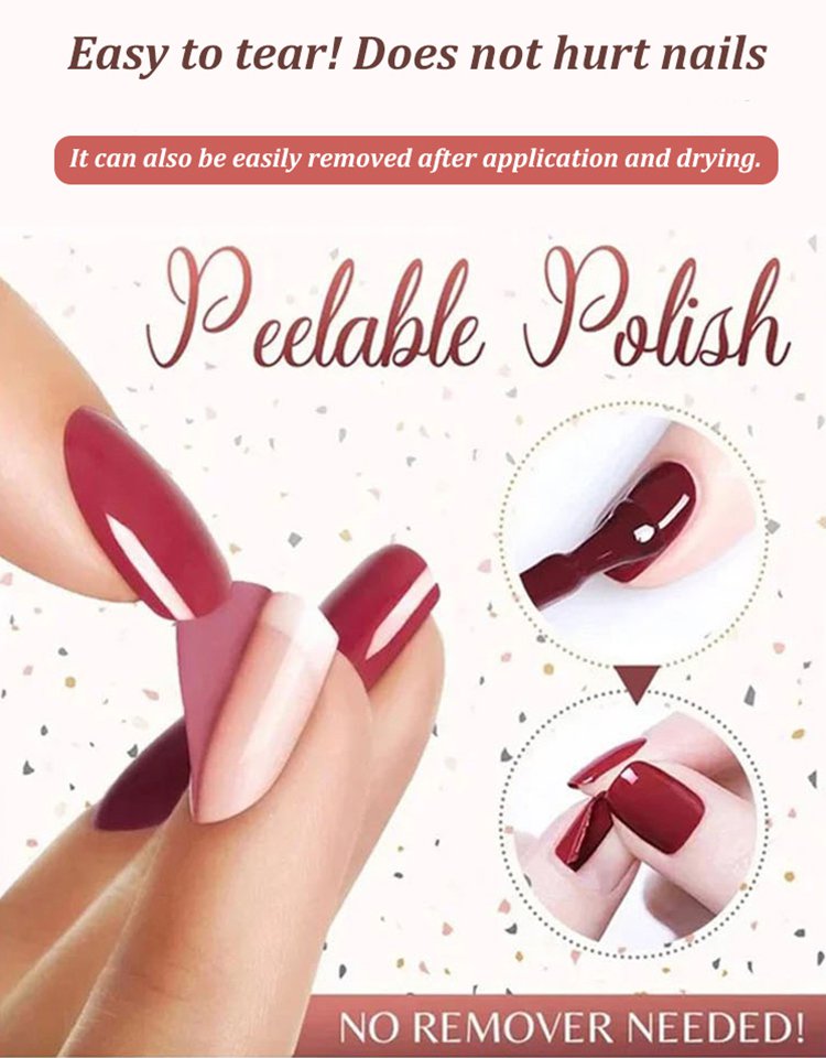 Oferta especial - 💅 Esmalte peel-off sin secado