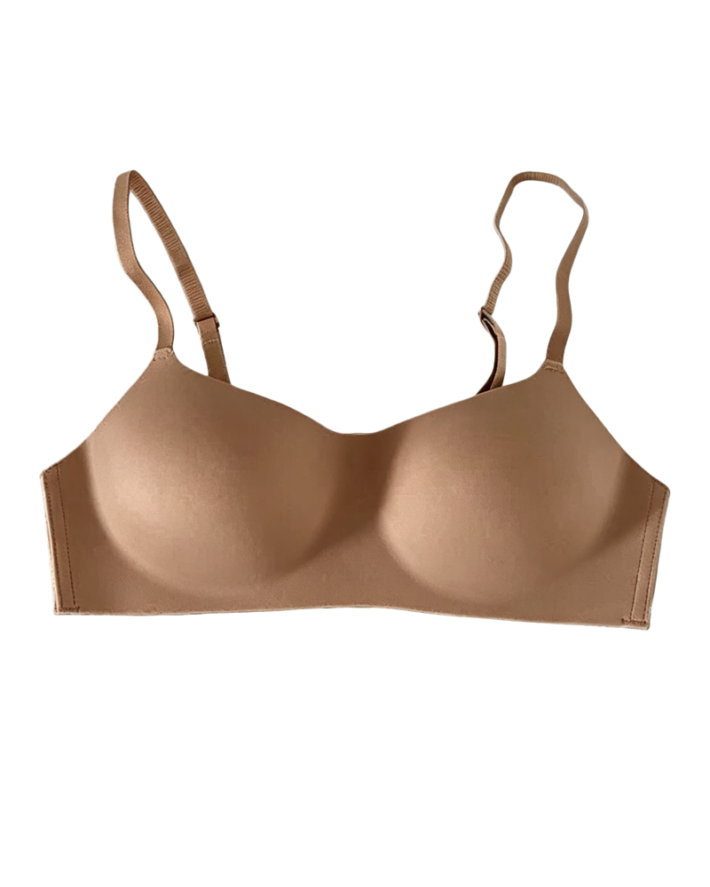 Soutien-gorge sans coutures invisible échancré sans armatures