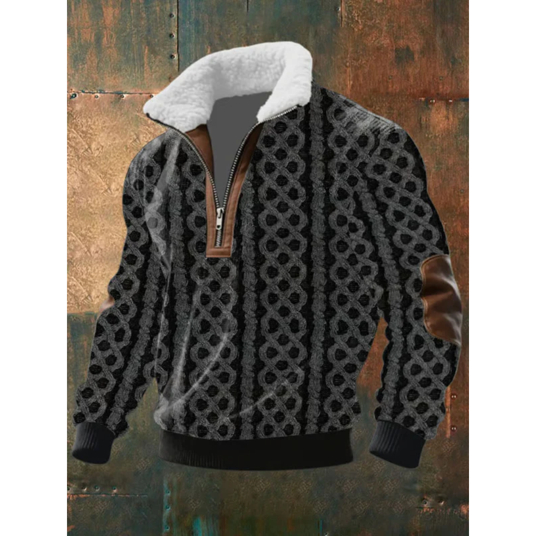 Polaire en jersey zippée