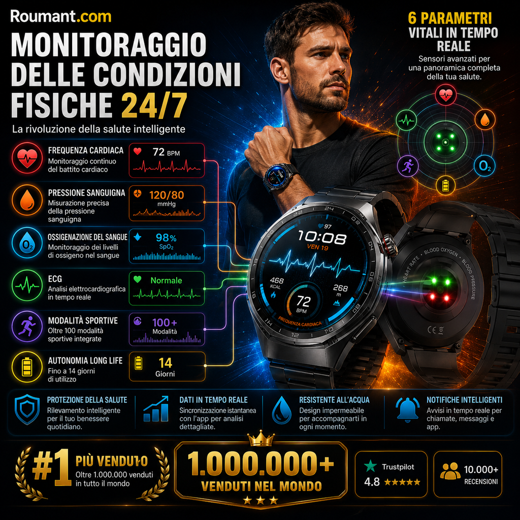 Reloj inteligente GT6 Pro con llamadas Bluetooth