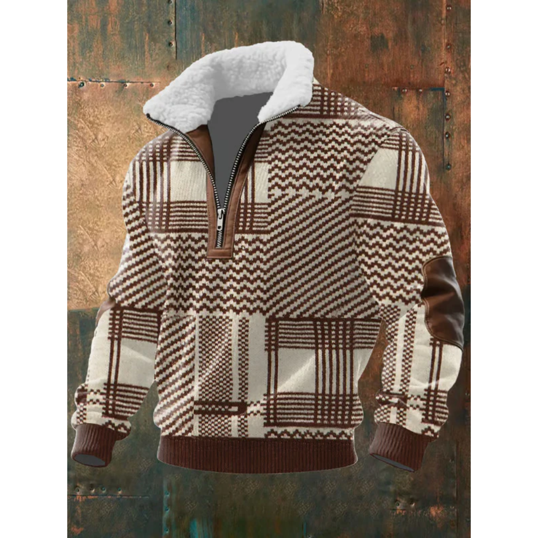Polaire en jersey zippée