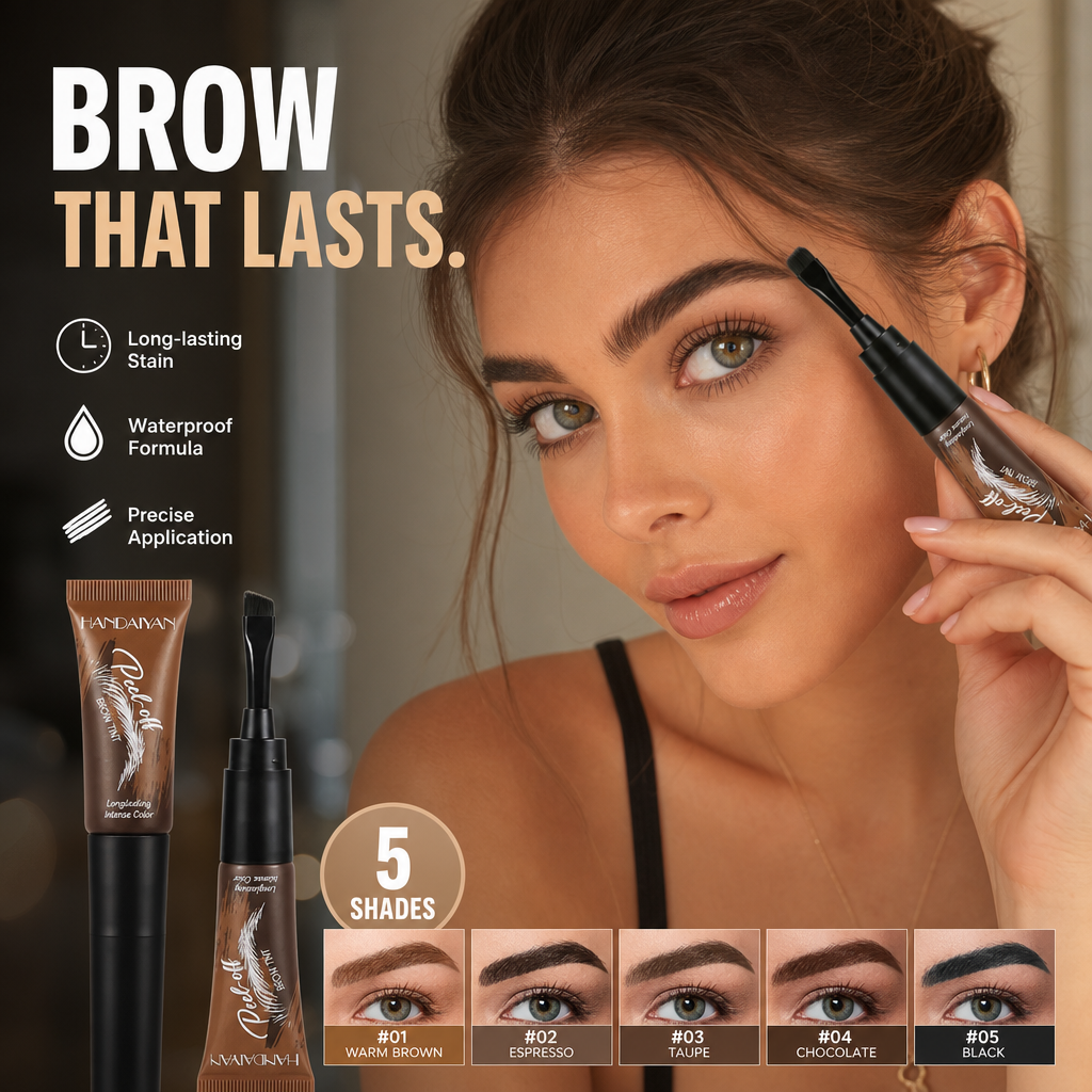 Tinta per sopracciglia waterproof peel-off