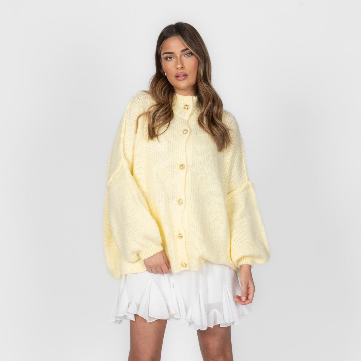 Cárdigan oversize "CozyGlam"