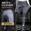 Pantaloni classici elasticizzati da uomo