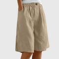 Pantalons curts amples amb cintura elàstica