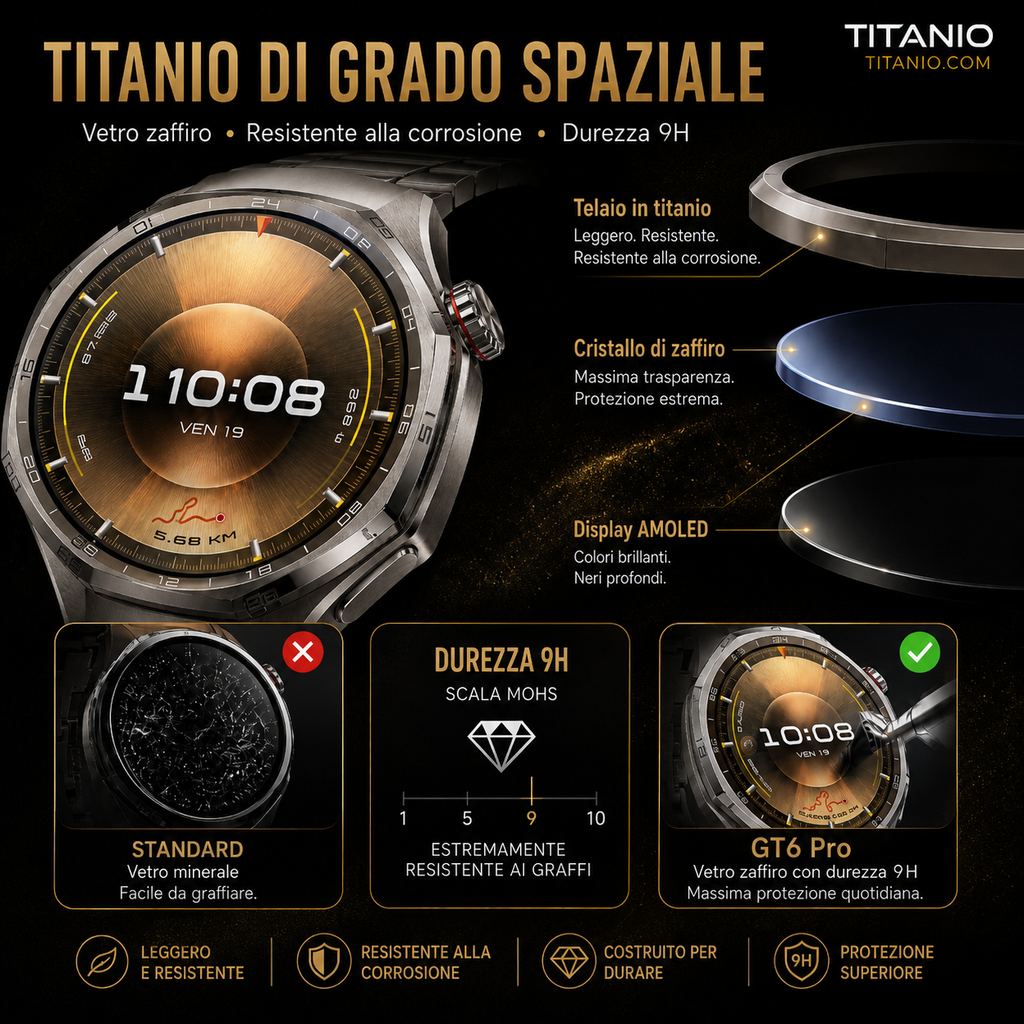 Reloj inteligente GT6 Pro con llamadas Bluetooth