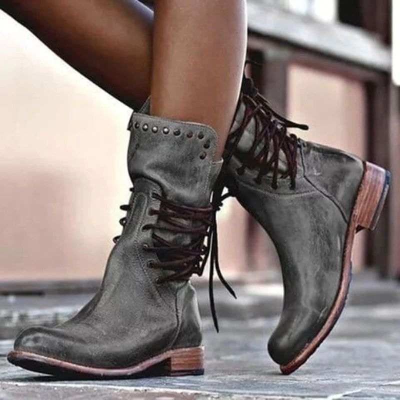 Bottes à talons design