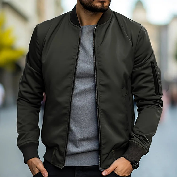 Chaqueta bomber casual y elegante
