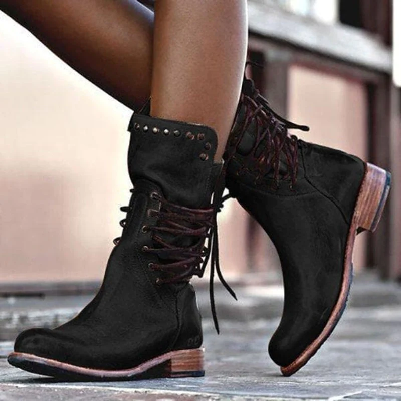 Bottes à talons design