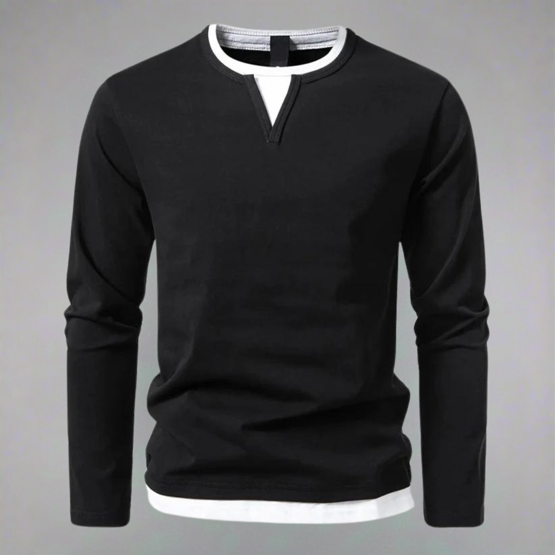 Elegant langermet t-skjorte