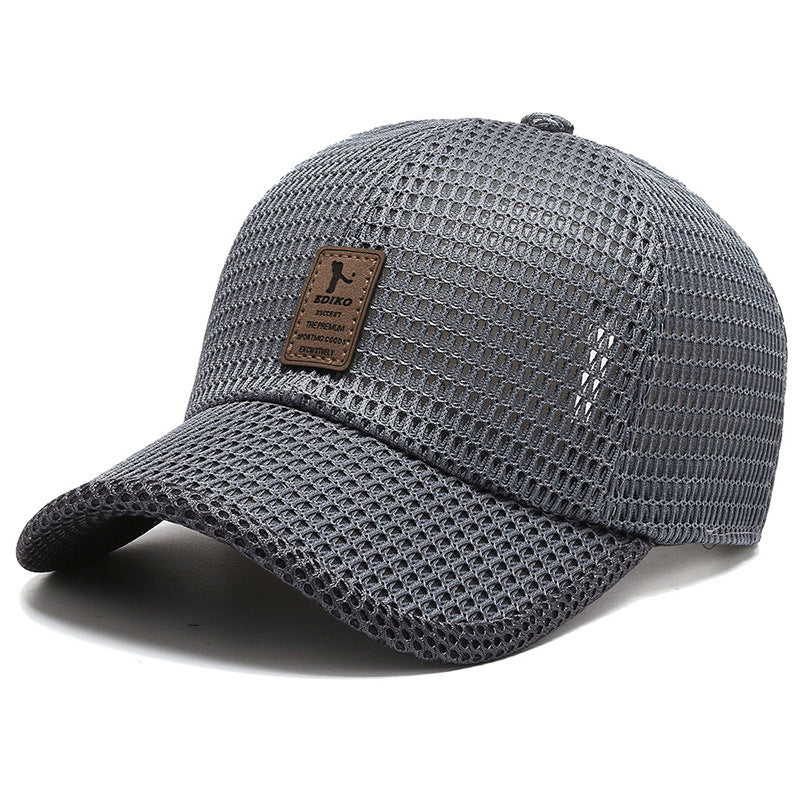 Gorra de béisbol ligera y transpirable para el verano
