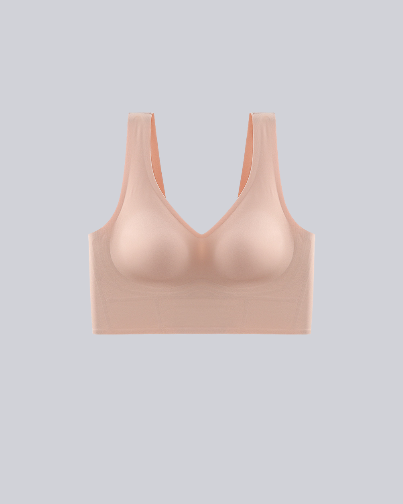 Débardeur-gorge sculptant sans armatures avec dos lissant
