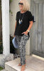 Completo casual a due pezzi da donna