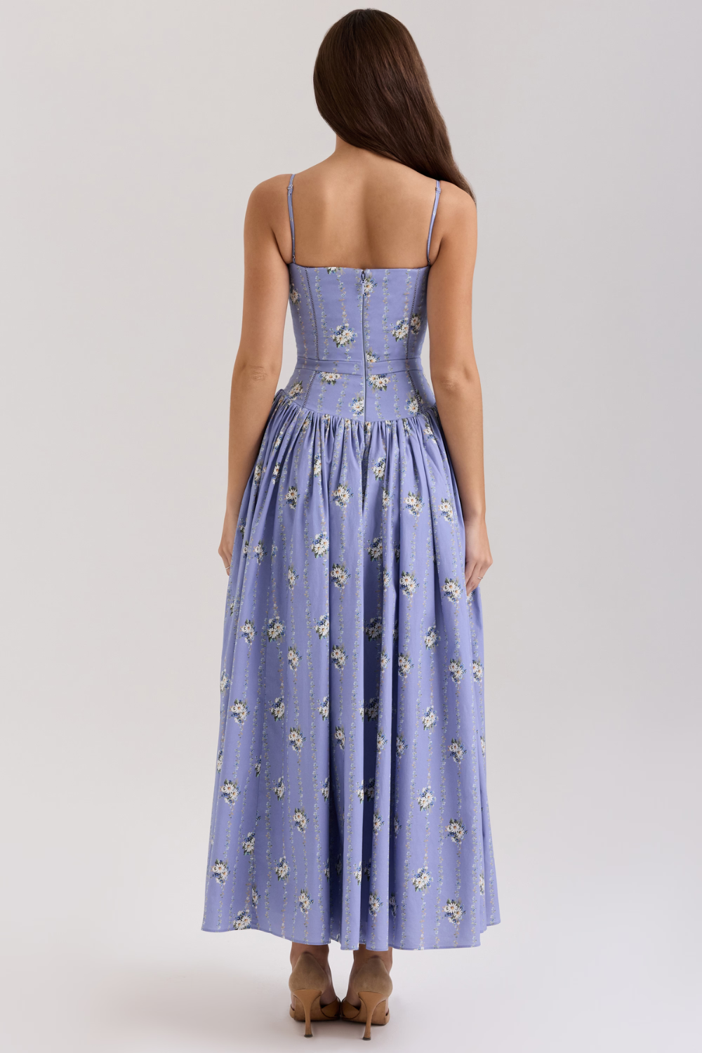 Vestit midi floral