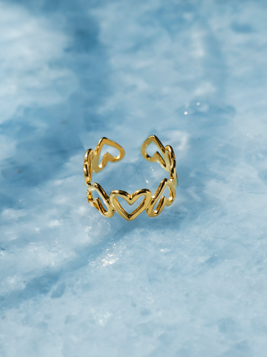 Bague Infinité Cœur