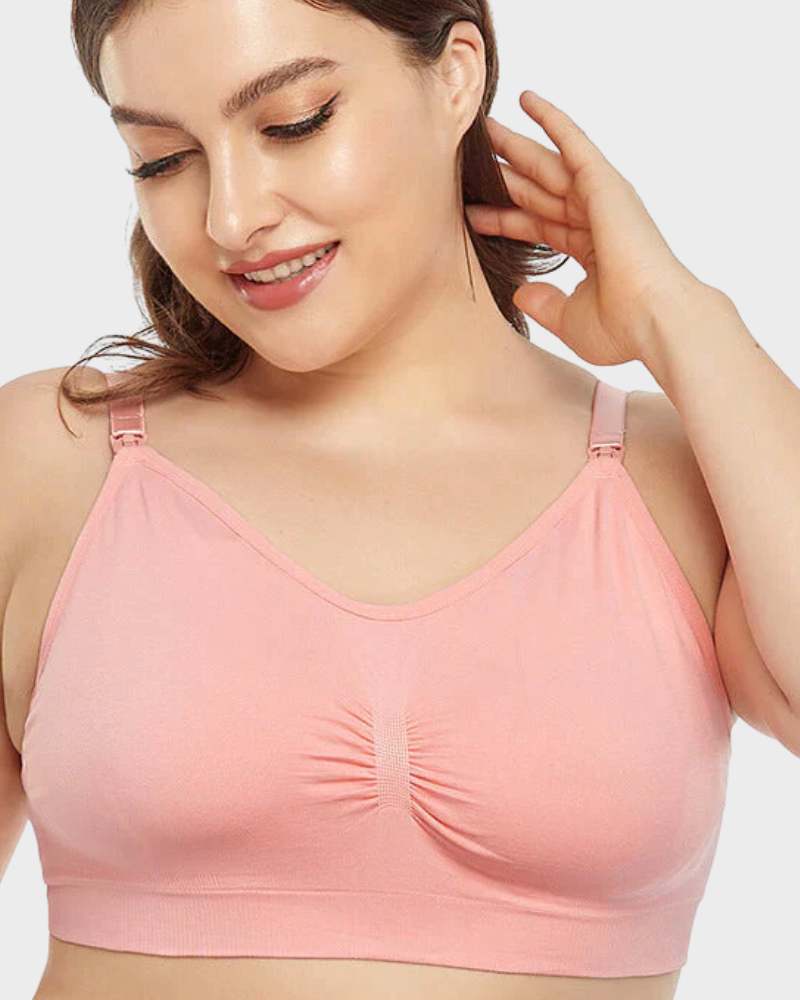 Reggiseno da allattamento senza cuciture taglie forti