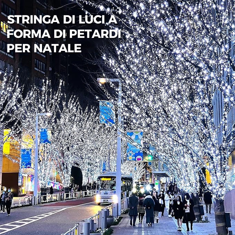 Guirnalda de llumين LED amb fil de coure