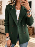 Blazer con maniche in maglia