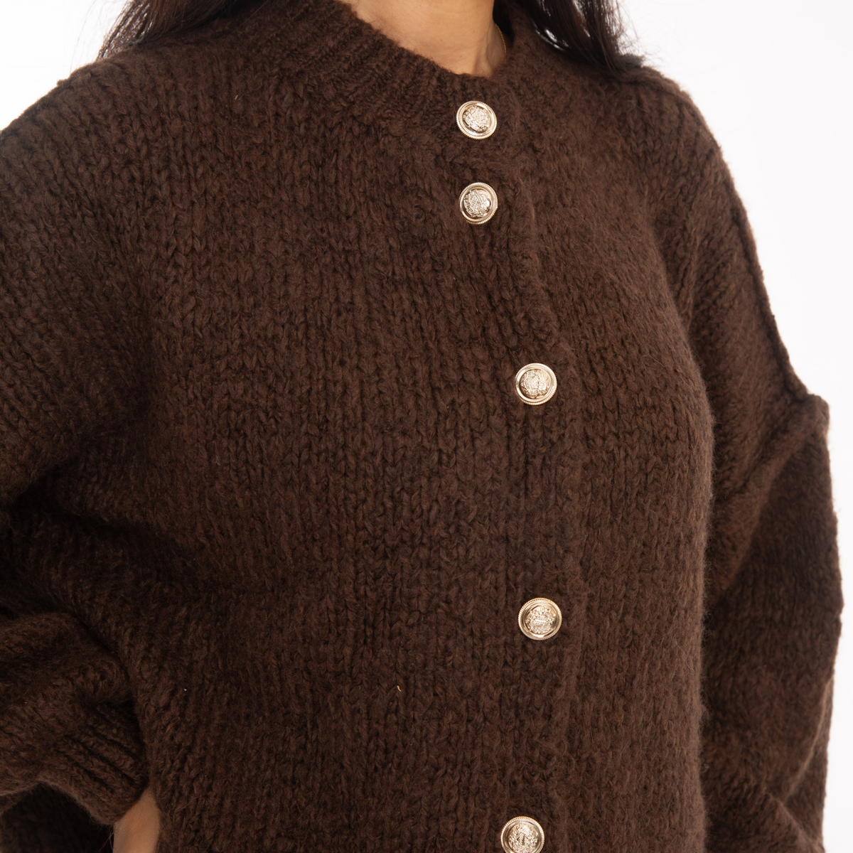 Càrdigan oversize llarg