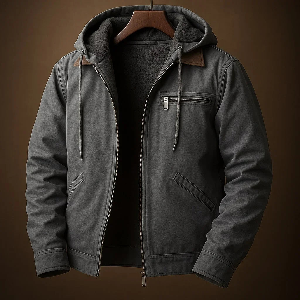 Chaqueta casual con capucha