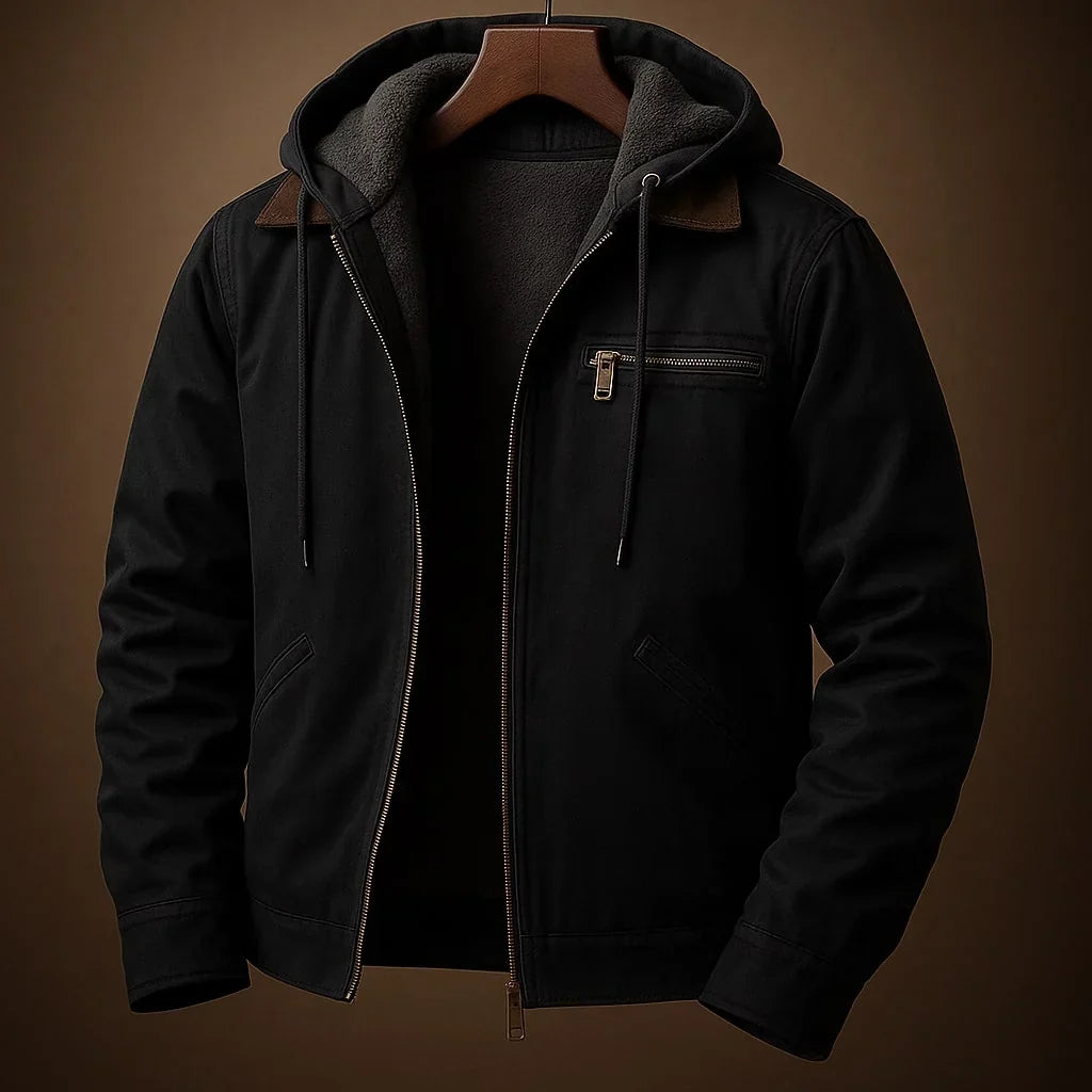 Chaqueta casual con capucha