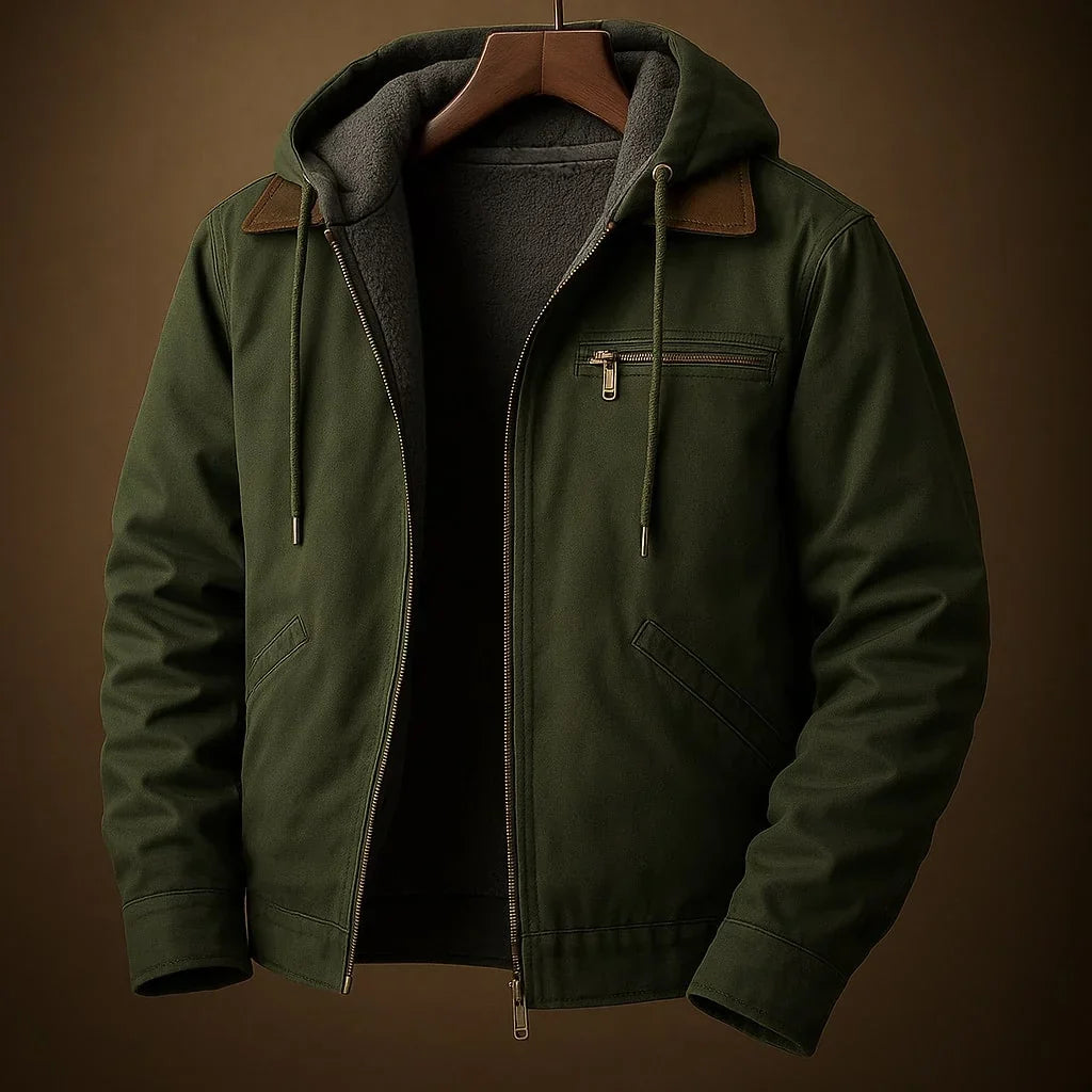 Chaqueta casual con capucha