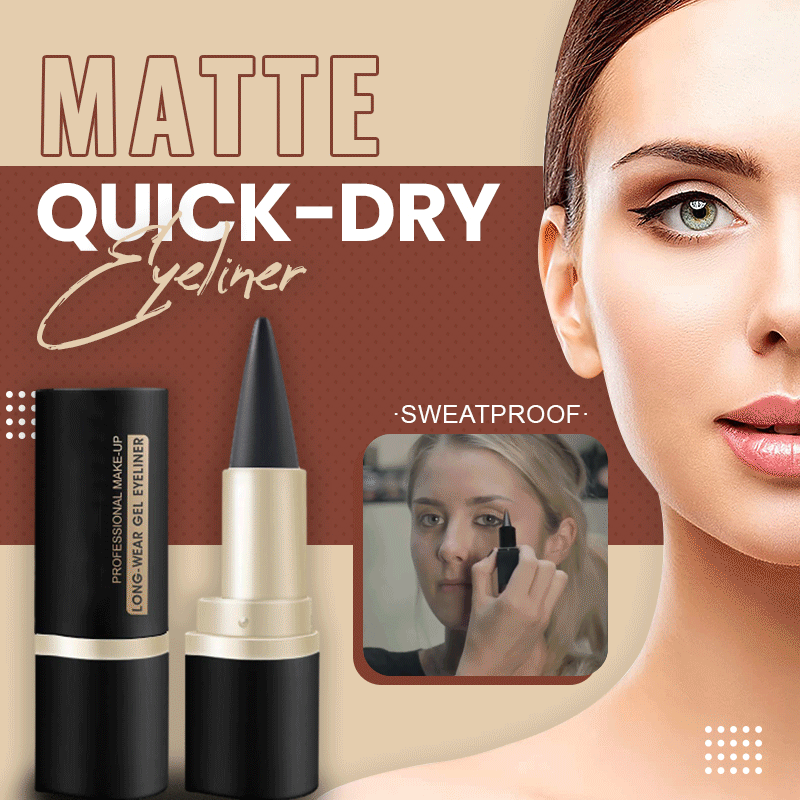 Eyeliner mat d'assecament ràpid