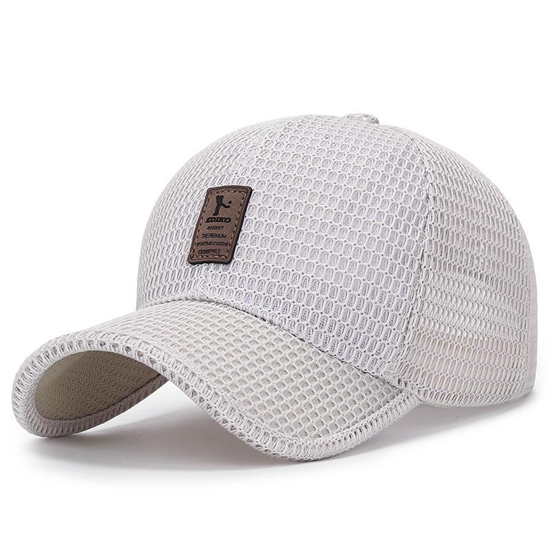 Gorra de béisbol ligera y transpirable para el verano