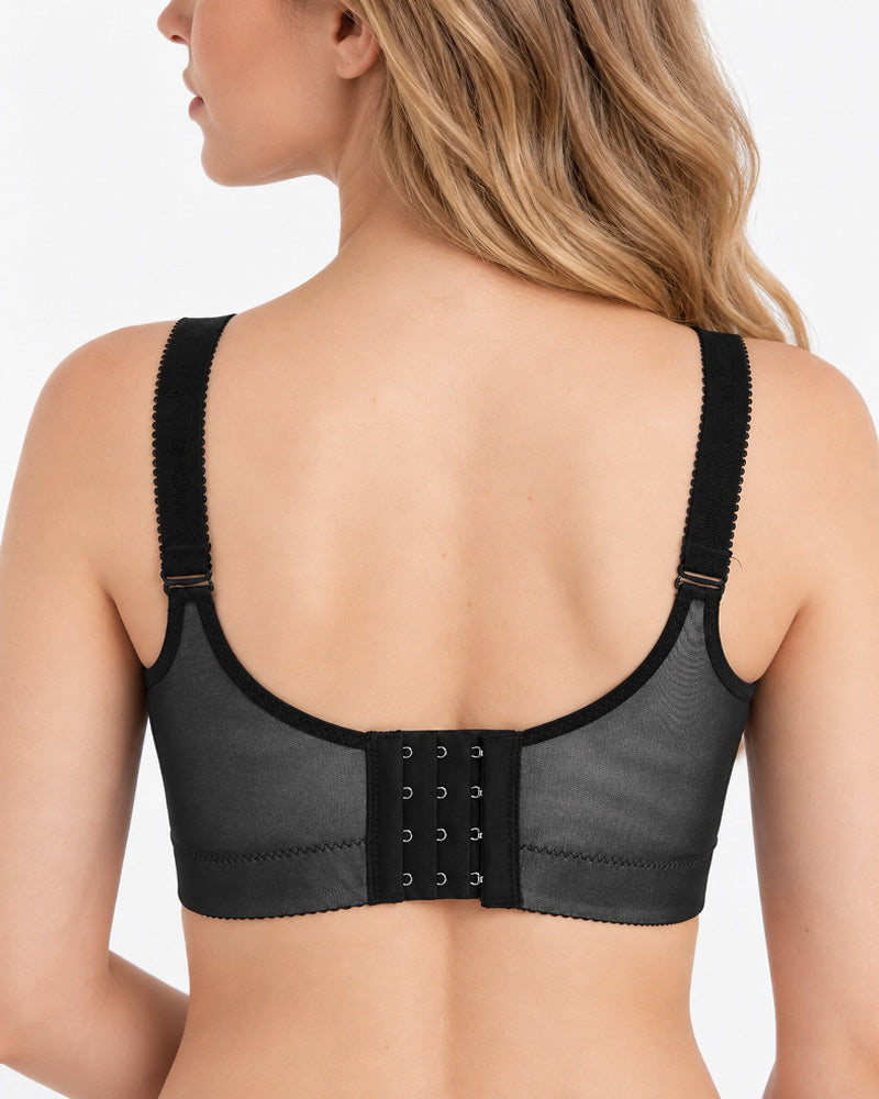 Soutiador push-up entallat de renda amb varetes