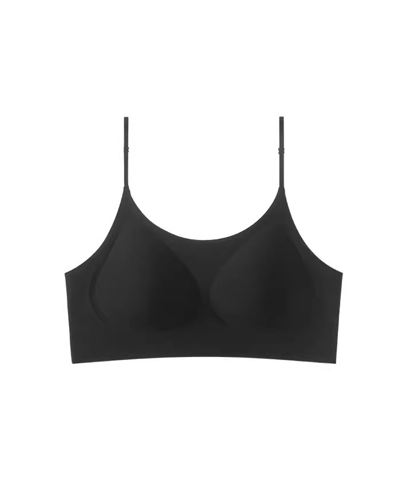 Sømløs BH med ombukbart design og justerbare stropper