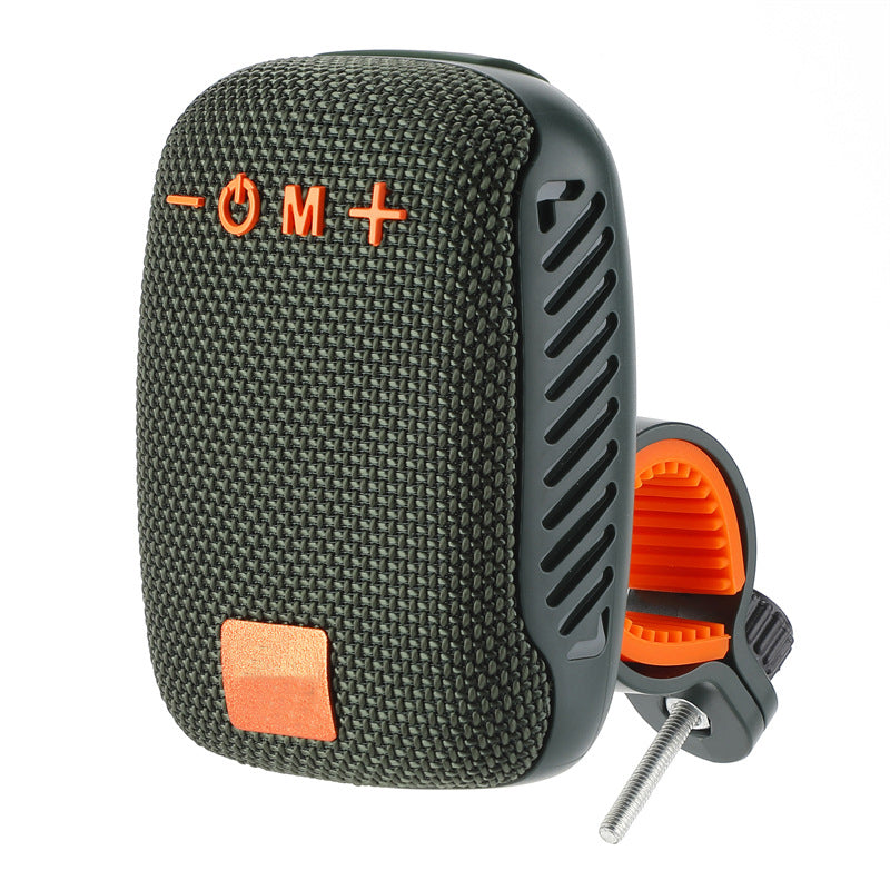 Haut-parleur Bluetooth étanche pour vélo – IPX5, stéréo TWS et support de carte TF