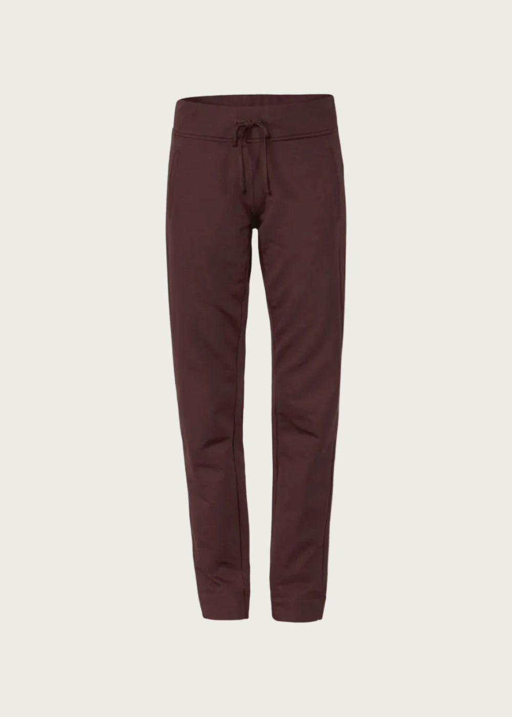 Pantaloni dritti stretch con vita elasticizzata