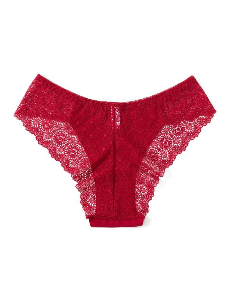 Llot de 6 calzones sexy de renda transpirable