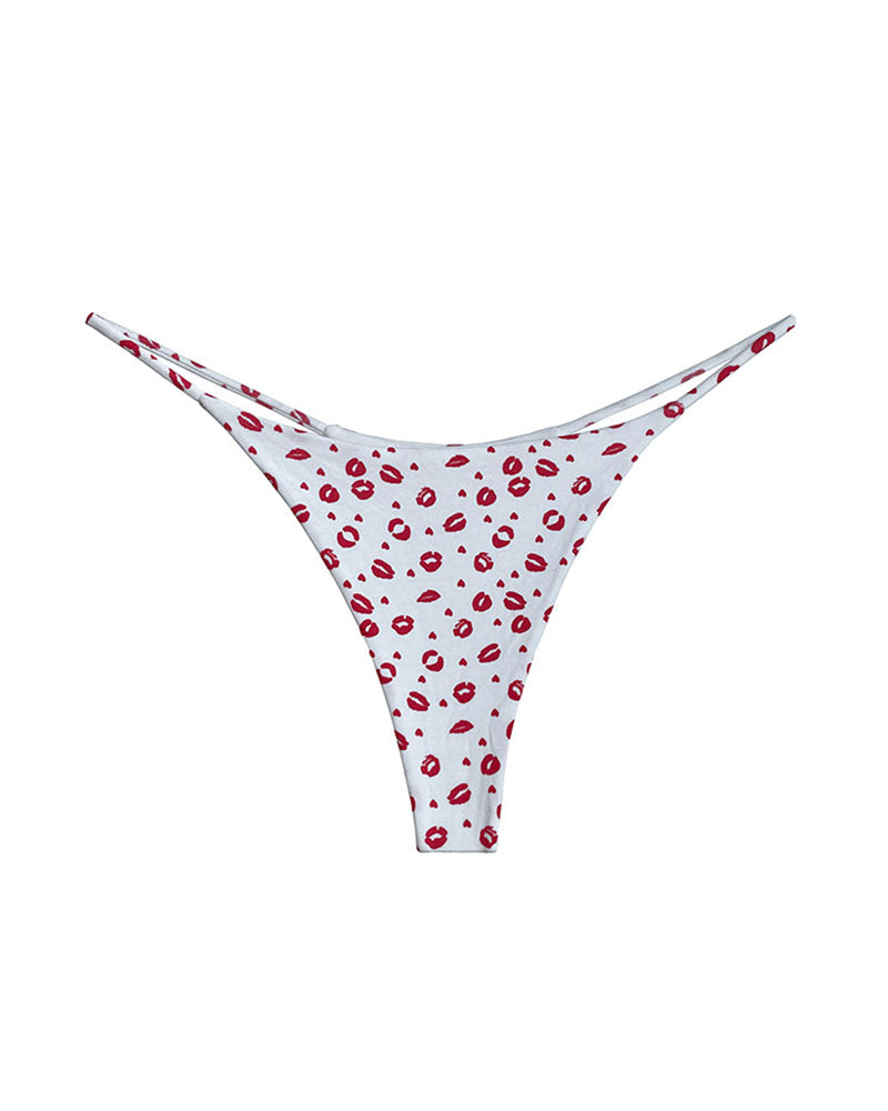 String en coton à double lanière