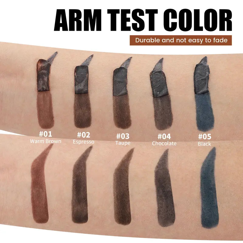 Tinta per sopracciglia waterproof peel-off