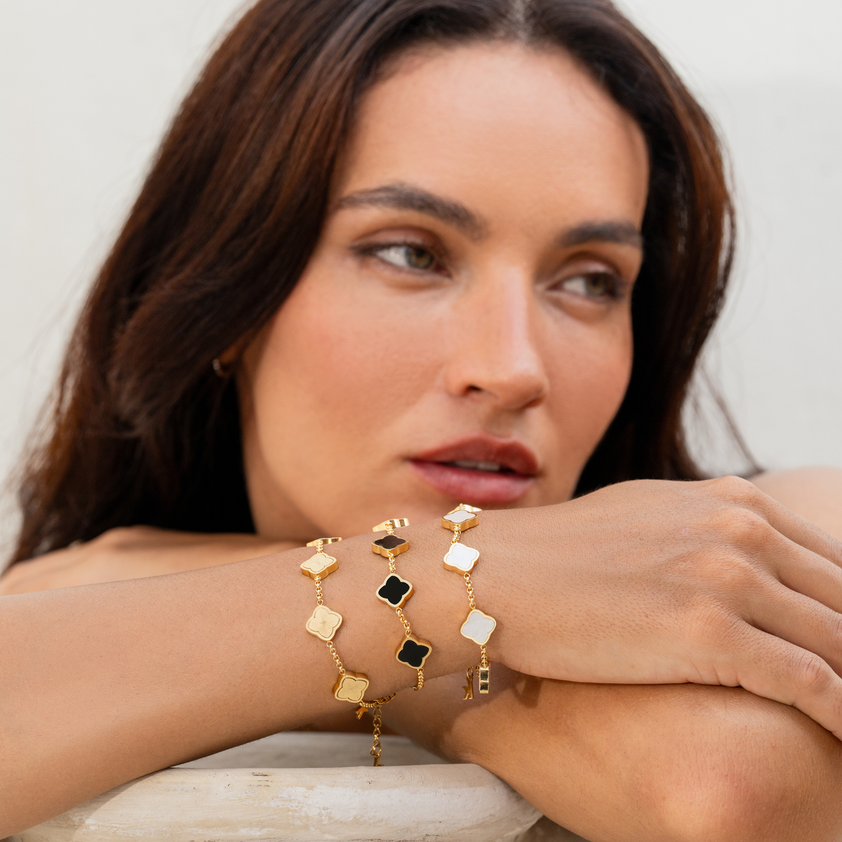 Bracelet trèfle
