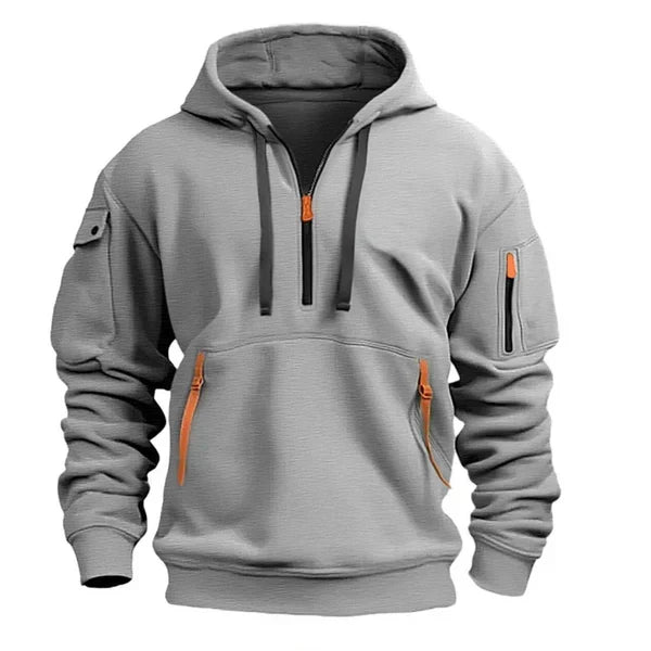 Sweat à capuche coupe décontractée