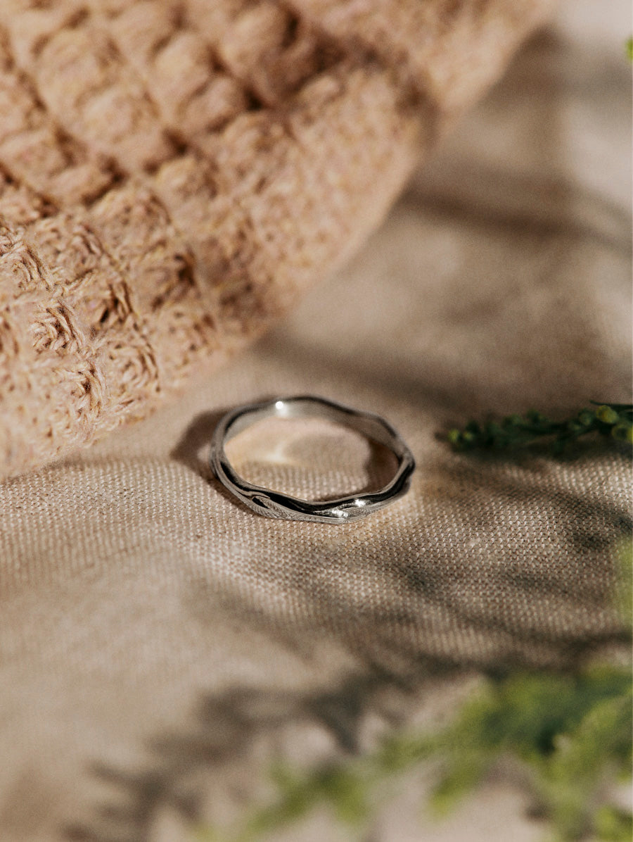 Anello Classico Ondulato